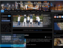 Tablet Screenshot of justin-klein.com